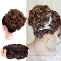 مطاطا Chignon Updo غطاء هيربيسي تمديد كعكة الشعر